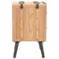 vidaXL Mesita de noche madera maciza de abeto 50x35x57 cm vidaXL Mesita de noche madera maciza de abeto 50x35x57 cm