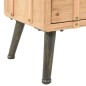 vidaXL Mesita de noche madera maciza de abeto 50x35x57 cm vidaXL Mesita de noche madera maciza de abeto 50x35x57 cm
