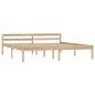 vidaXL Estructura de cama de madera maciza de pino 180x200 cm vidaXL Estructura de cama de madera maciza de pino 180x200 cm
