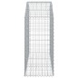 vidaXL Cesta gaviones forma arco hierro galvanizado 150x50x100/120 cm vidaXL Cesta gaviones forma arco hierro galvanizado 150x50x100/120 cm