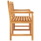 vidaXL Banco de jardín 3 plazas con mesa madera teca maciza 150 cm vidaXL Banco de jardín 3 plazas con mesa madera teca maciza 150 cm