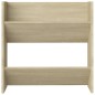 vidaXL Zapateros de pared 4 uds contrachapada roble Sonoma 60x18x60 cm vidaXL Zapateros de pared 4 uds contrachapada roble Sonoma 60x18x60 cm