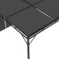 vidaXL Cenador de jardín con cortina lateral gris antracita 4x3x2,25 m vidaXL Cenador de jardín con cortina lateral gris antracita 4x3x2,25 m