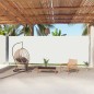vidaXL Toldo lateral retráctil crema 220x1000 cm vidaXL Toldo lateral retráctil crema 220x1000 cm