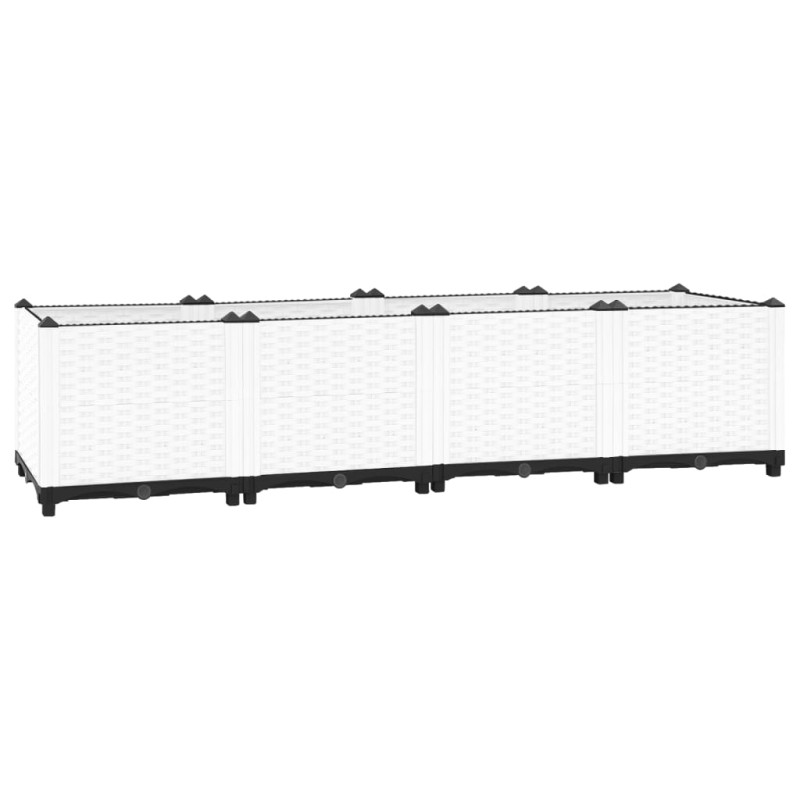 vidaXL Arriate polipropileno 160x40x38 cm vidaXL Arriate polipropileno 160x40x38 cm