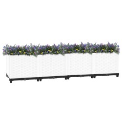 vidaXL Arriate polipropileno 160x40x38 cm