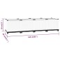 vidaXL Arriate polipropileno 160x40x38 cm vidaXL Arriate polipropileno 160x40x38 cm