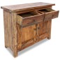 vidaXL Aparador de madera maciza reciclada 75x30x65 cm vidaXL Aparador de madera maciza reciclada 75x30x65 cm