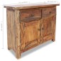vidaXL Aparador de madera maciza reciclada 75x30x65 cm vidaXL Aparador de madera maciza reciclada 75x30x65 cm
