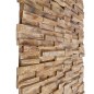 vidaXL Paneles de revestimiento de pared 3D 10 uds madera teca 1,01 m² vidaXL Paneles de revestimiento de pared 3D 10 uds madera teca 1,01 m²