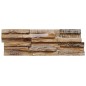 vidaXL Paneles de revestimiento de pared 3D 10 uds madera teca 1,01 m² vidaXL Paneles de revestimiento de pared 3D 10 uds madera teca 1,01 m²