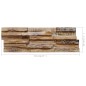 vidaXL Paneles de revestimiento de pared 3D 10 uds madera teca 1,01 m² vidaXL Paneles de revestimiento de pared 3D 10 uds madera teca 1,01 m²