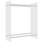 vidaXL Leñero de vidrio templado transparente 80x35x100 cm vidaXL Leñero de vidrio templado transparente 80x35x100 cm