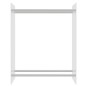 vidaXL Leñero de vidrio templado transparente 80x35x100 cm vidaXL Leñero de vidrio templado transparente 80x35x100 cm