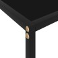 vidaXL Mesa de consola negro vidrio templado 120x35x75 cm vidaXL Mesa de consola negro vidrio templado 120x35x75 cm