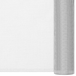vidaXL Malla mosquitera de aluminio plateada 112x2000 cm