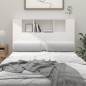 vidaXL Mueble cabecero blanco brillante 120x18,5x102,5 cm vidaXL Mueble cabecero blanco brillante 120x18,5x102,5 cm
