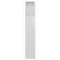 vidaXL Mueble cabecero blanco brillante 120x18,5x102,5 cm vidaXL Mueble cabecero blanco brillante 120x18,5x102,5 cm