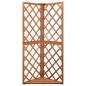 vidaXL Enrejado de esquina madera maciza de abeto 50x50x145 cm vidaXL Enrejado de esquina madera maciza de abeto 50x50x145 cm
