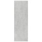 vidaXL Zapatero de madera contrachapada gris hormigón 54x34x100,5 cm vidaXL Zapatero de madera contrachapada gris hormigón 54x34x100,5 cm