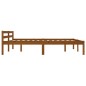 vidaXL Estructura de cama madera maciza pino marrón miel 180x200 cm vidaXL Estructura de cama madera maciza pino marrón miel 180x200 cm