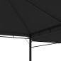 vidaXL Cenador con tejado doble extensible antracita 3x3x2,75m 180g/m² vidaXL Cenador con tejado doble extensible antracita 3x3x2,75m 180g/m²