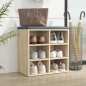 vidaXL Mueble zapatero color roble Sonoma 52,5x30x50 cm vidaXL Mueble zapatero color roble Sonoma 52,5x30x50 cm