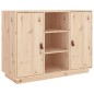vidaXL Aparador madera maciza de pino 100x40x75 cm vidaXL Aparador madera maciza de pino 100x40x75 cm