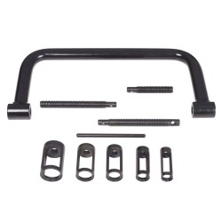 vidaXL Compresor de muelles de válvula 10 piezas Set de herramientas