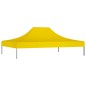 vidaXL Techo de carpa para celebraciones amarillo 4x3 m 270 g/m²
