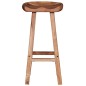 vidaXL Taburetes de cocina 2 unidades madera maciza de acacia vidaXL Taburetes de cocina 2 unidades madera maciza de acacia