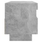 vidaXL Mueble de TV con luces LED gris hormigón 100x35x40 cm vidaXL Mueble de TV con luces LED gris hormigón 100x35x40 cm