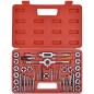vidaXL Juego de machos y terrajas 40 piezas vidaXL Juego de machos y terrajas 40 piezas