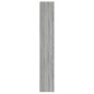 vidaXL Estantería de madera contrachapada gris Sonoma 40x30x189 cm vidaXL Estantería de madera contrachapada gris Sonoma 40x30x189 cm
