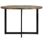 vidaXL Mesa de comedor madera maciza reciclada 110x75 cm