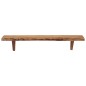 vidaXL Estantes de pared 2 uds madera maciza de acacia 90x20x18 cm vidaXL Estantes de pared 2 uds madera maciza de acacia 90x20x18 cm