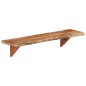 vidaXL Estantes de pared 2 uds madera maciza de acacia 90x20x18 cm vidaXL Estantes de pared 2 uds madera maciza de acacia 90x20x18 cm