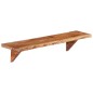 vidaXL Estantes de pared 2 uds madera maciza de acacia 90x20x18 cm vidaXL Estantes de pared 2 uds madera maciza de acacia 90x20x18 cm
