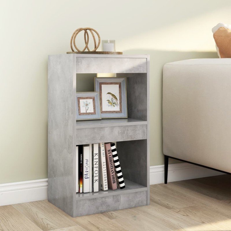 vidaXL Estantería/divisor de espacios gris hormigón 40x30x72 cm vidaXL Estantería/divisor de espacios gris hormigón 40x30x72 cm