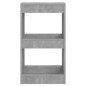 vidaXL Estantería/divisor de espacios gris hormigón 40x30x72 cm vidaXL Estantería/divisor de espacios gris hormigón 40x30x72 cm