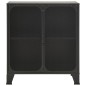 vidaXL Armario de almacenaje metal y MDF gris 72x36x82 cm vidaXL Armario de almacenaje metal y MDF gris 72x36x82 cm