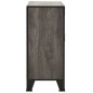 vidaXL Armario de almacenaje metal y MDF gris 72x36x82 cm vidaXL Armario de almacenaje metal y MDF gris 72x36x82 cm