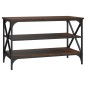 vidaXL Mueble para TV madera contrachapada marrón roble 80x40x50 cm vidaXL Mueble para TV madera contrachapada marrón roble 80x40x50 cm