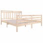 vidaXL Estructura de cama de madera maciza 6FT super king 180x200 cm vidaXL Estructura de cama de madera maciza 6FT super king 180x200 cm