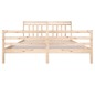 vidaXL Estructura de cama de madera maciza 6FT super king 180x200 cm vidaXL Estructura de cama de madera maciza 6FT super king 180x200 cm