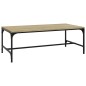 vidaXL Mesa de centro madera contrachapada roble Sonoma 80x50x35 cm vidaXL Mesa de centro madera contrachapada roble Sonoma 80x50x35 cm