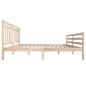 vidaXL Estructura de cama de madera maciza 6FT super king 180x200 cm vidaXL Estructura de cama de madera maciza 6FT super king 180x200 cm