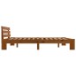 vidaXL Estructura de cama madera maciza pino marrón miel 180x200 cm vidaXL Estructura de cama madera maciza pino marrón miel 180x200 cm