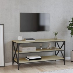 vidaXL Mueble para TV madera contrachapada roble Sonoma 100x40x50 cm