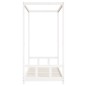 vidaXL Estructura de cama para niños madera de pino blanco 90x200 cm vidaXL Estructura de cama para niños madera de pino blanco 90x200 cm